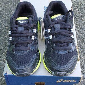ASICS Pre-Havoc PS C122N9989 black/lime running gym exercise School sneaker shoe